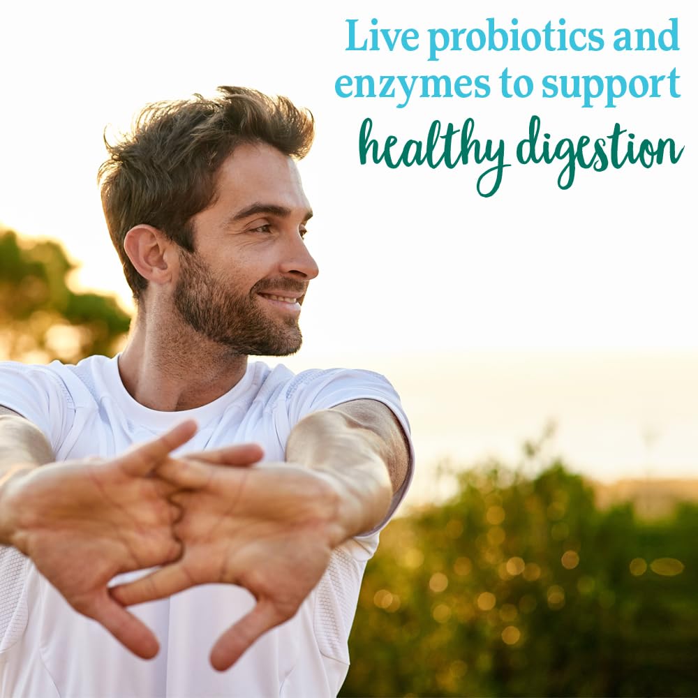 Lifestyle image emphasizing digestion and immune health benefits