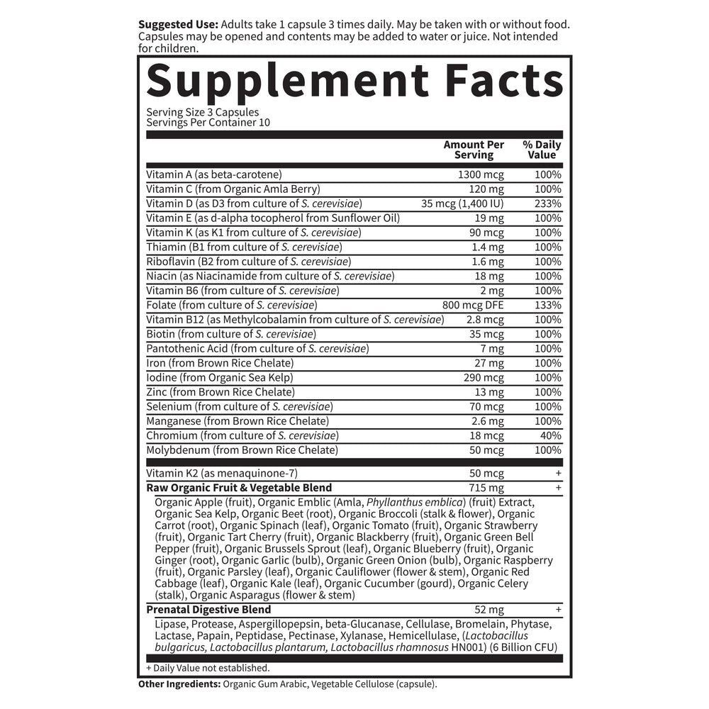 Vitamin D3 1400 IU listed on label