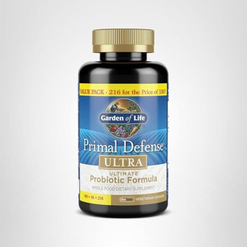 Lifestyle image showing probiotic supplements for wellness