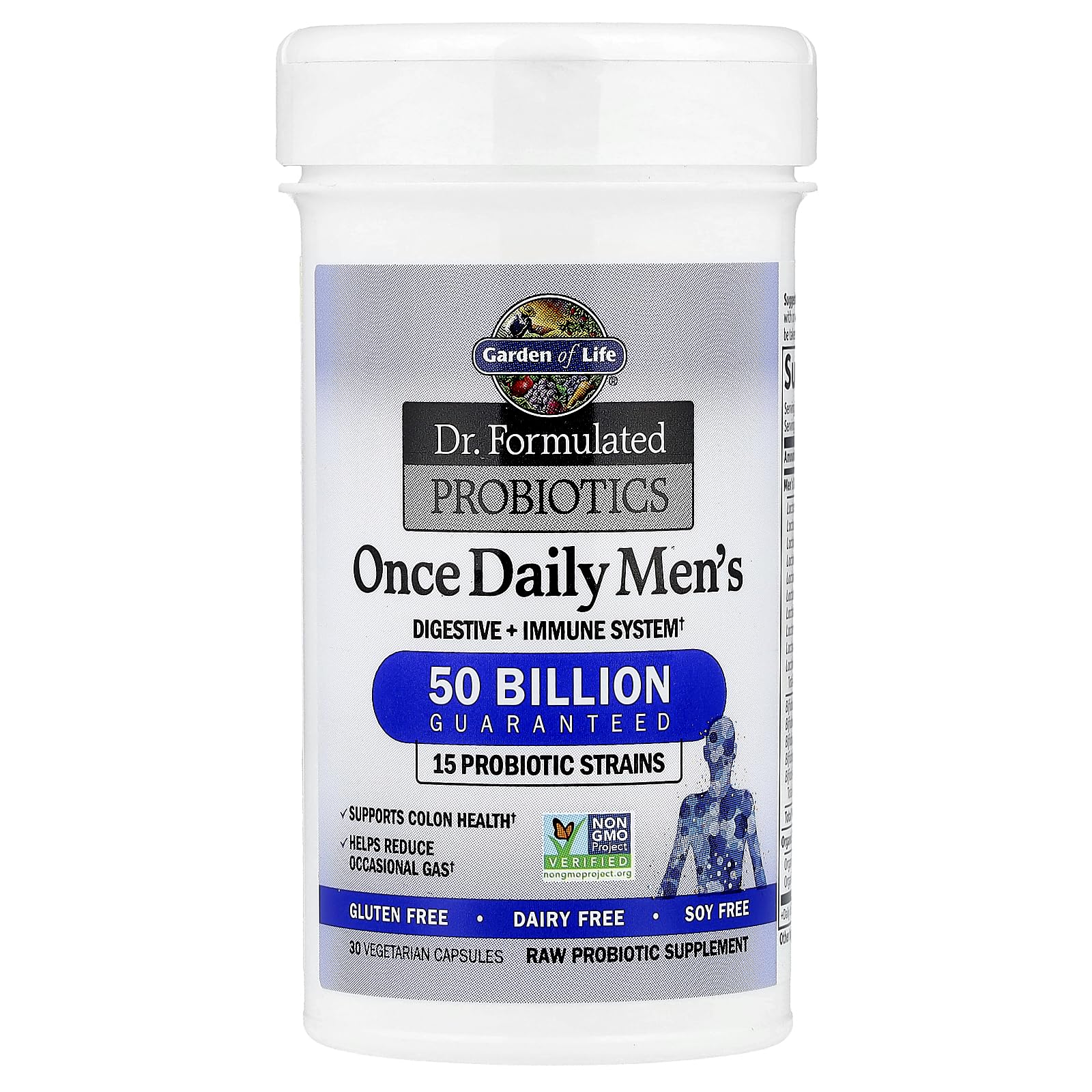 Whole food prebiotic fiber blend imagery