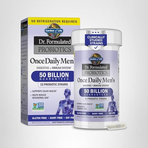 Garden of Life Probiotics for Men product packaging