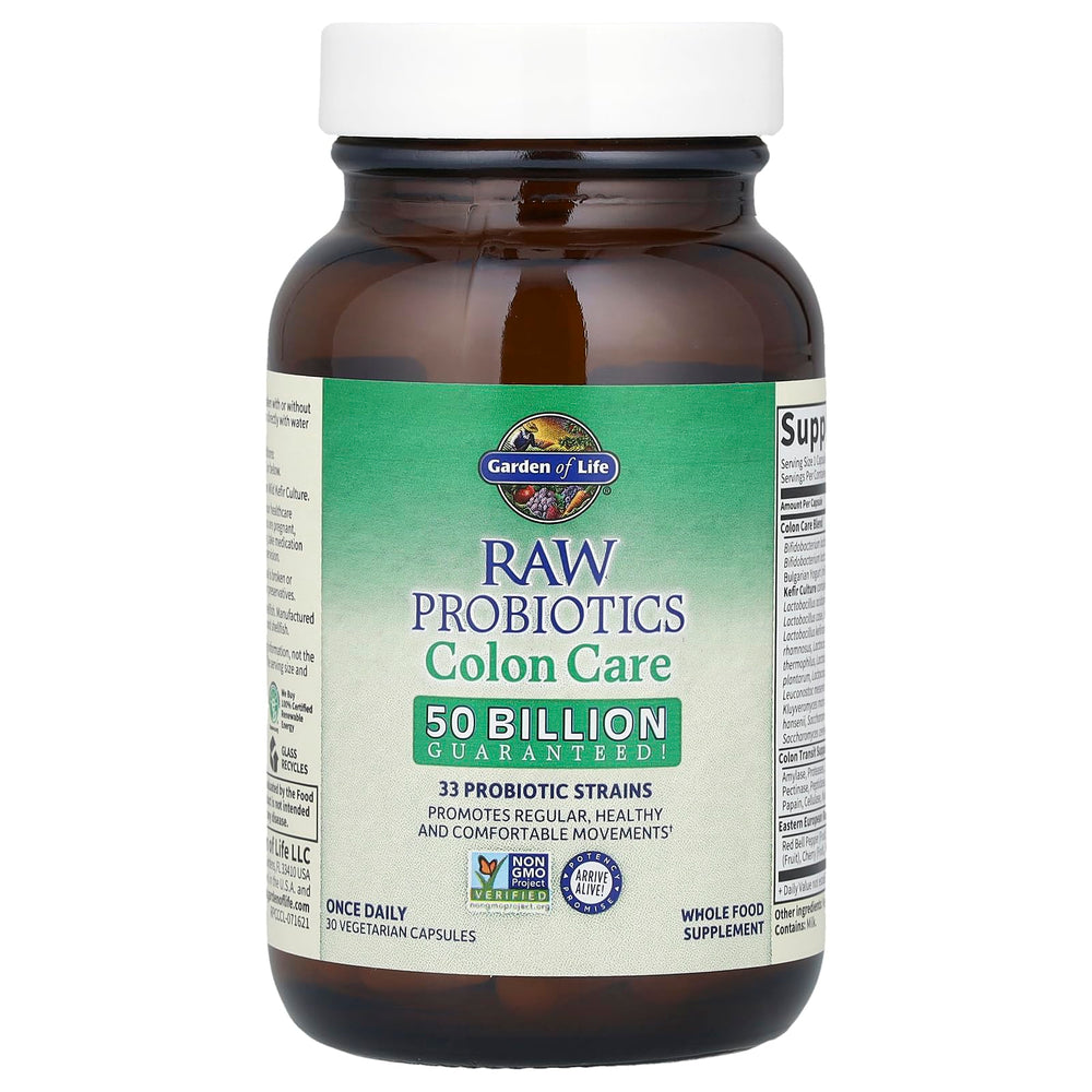 Colon Care blend with Bifidobacterium lactis and L. acidophilus