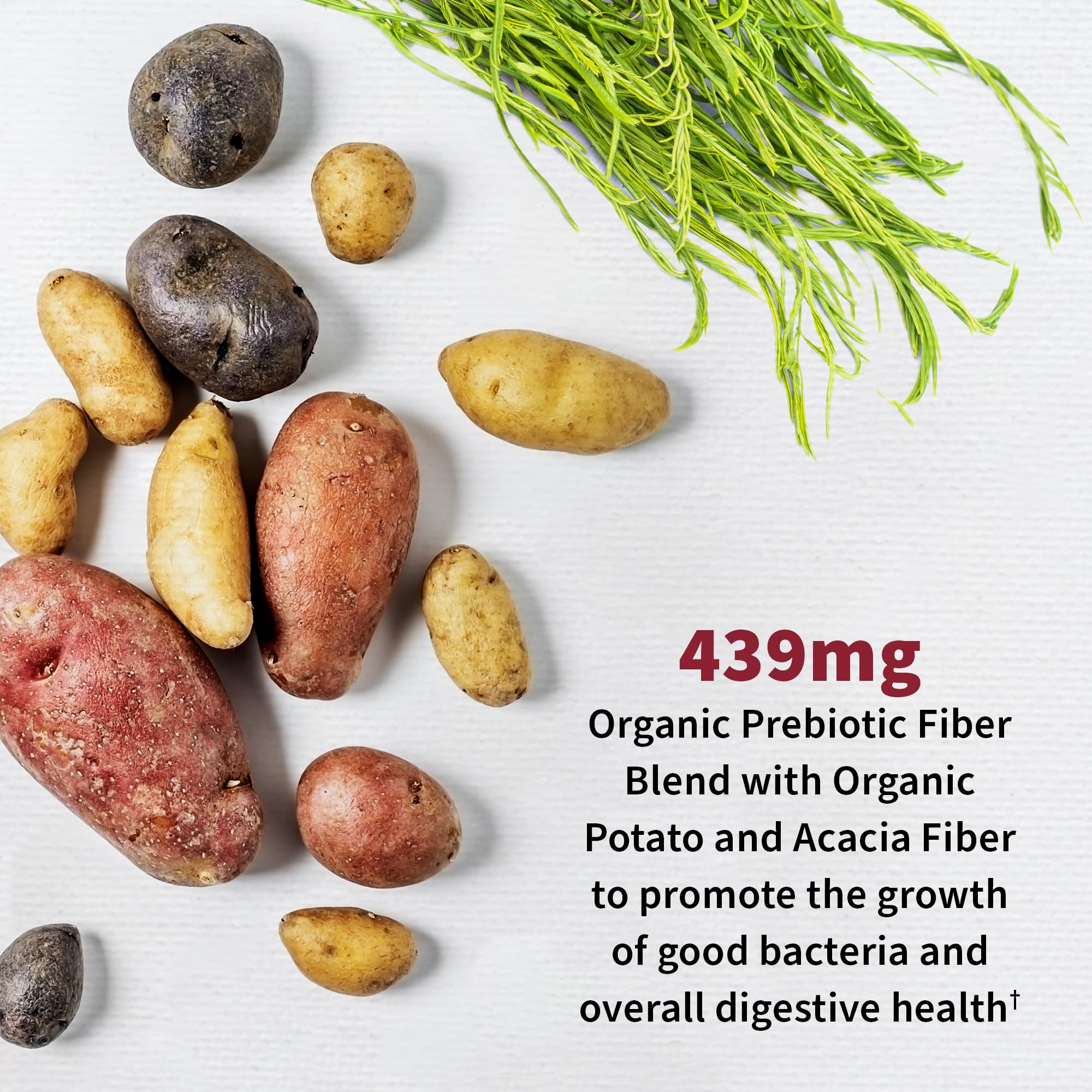 Gluten-free, dairy-free and soy-free certification on Urinary Tract+ packaging