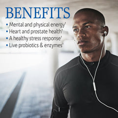 Graphic showing 23 raw fruits and vegetables in the formula