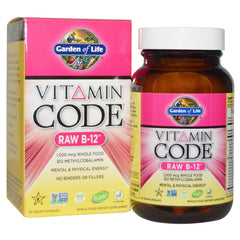 Garden of Life Vitamin Code RAW B-12 1000 mcg bottle - 30 vegetarian capsules