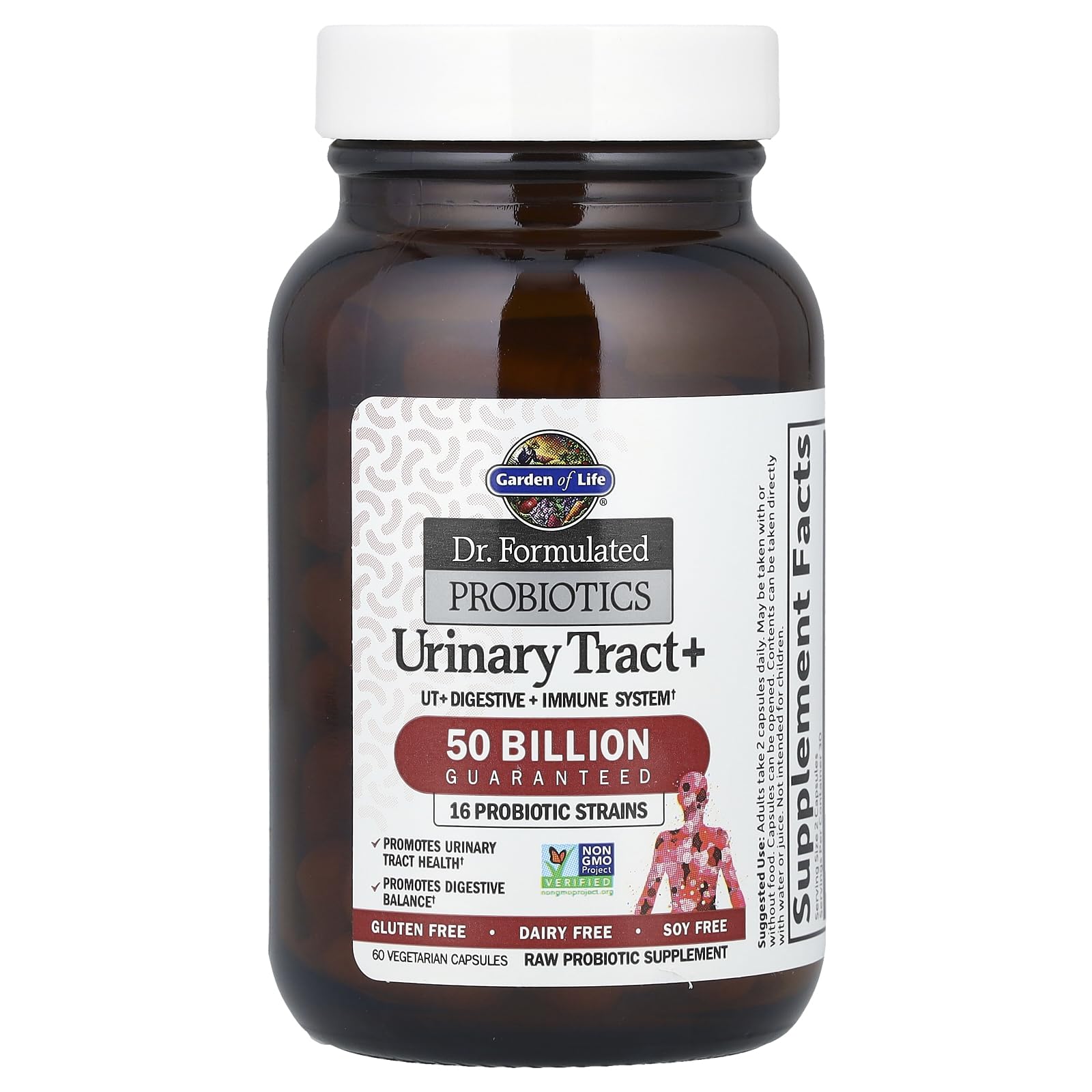 Close-up of Urinary Tract+ capsules