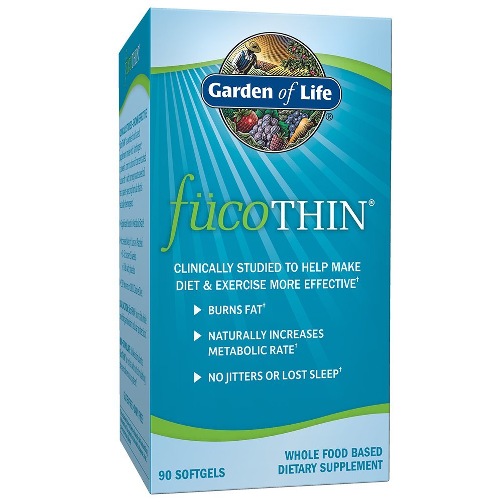 Garden of Life fucoTHIN bottle and packaging