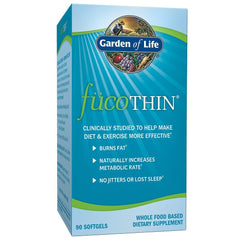 Garden of Life fucoTHIN bottle and packaging