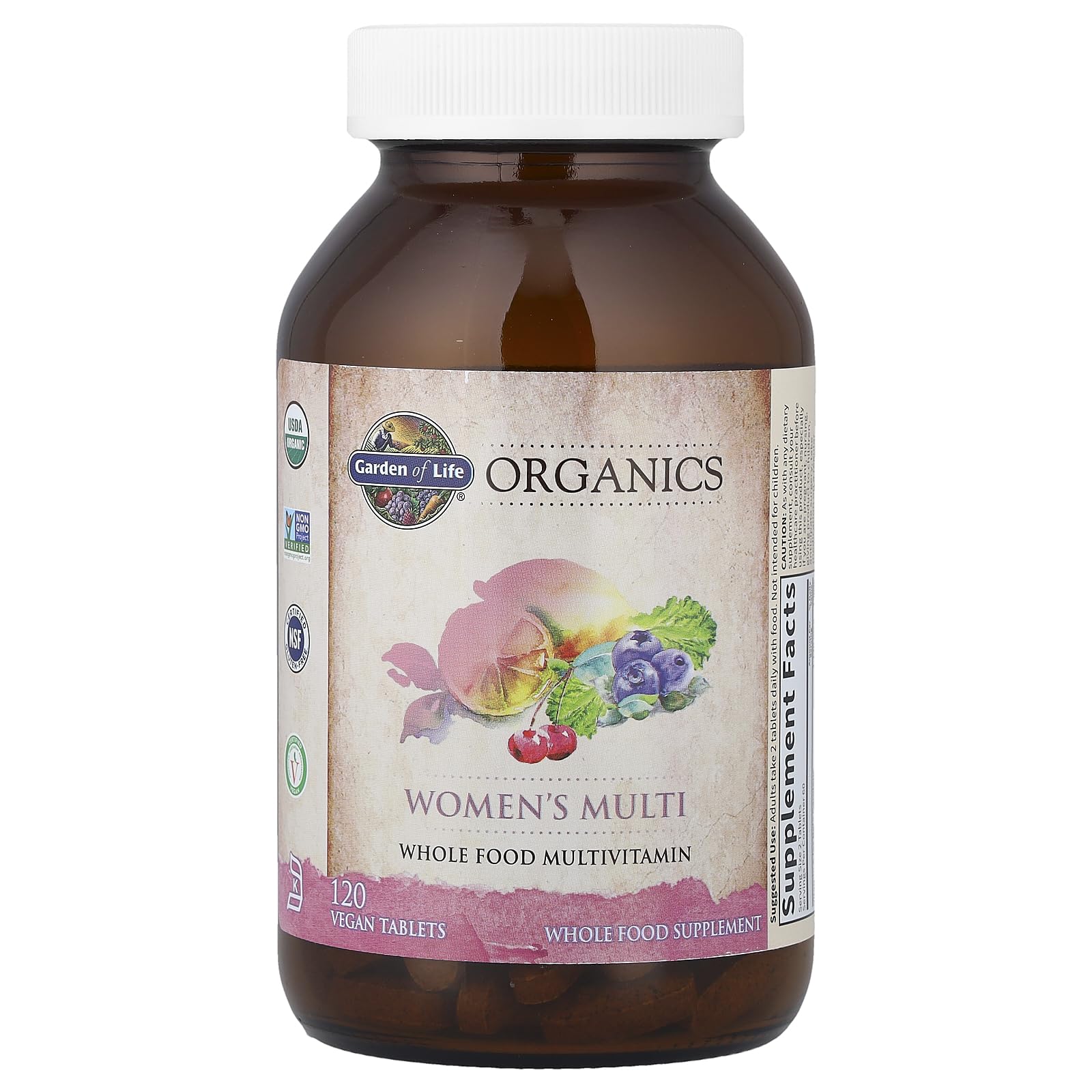 Detail of Garden of Life Organics Women's Multi label