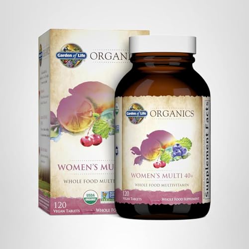 Packaging image of Garden of Life Organics Women's Multivitamin 40+