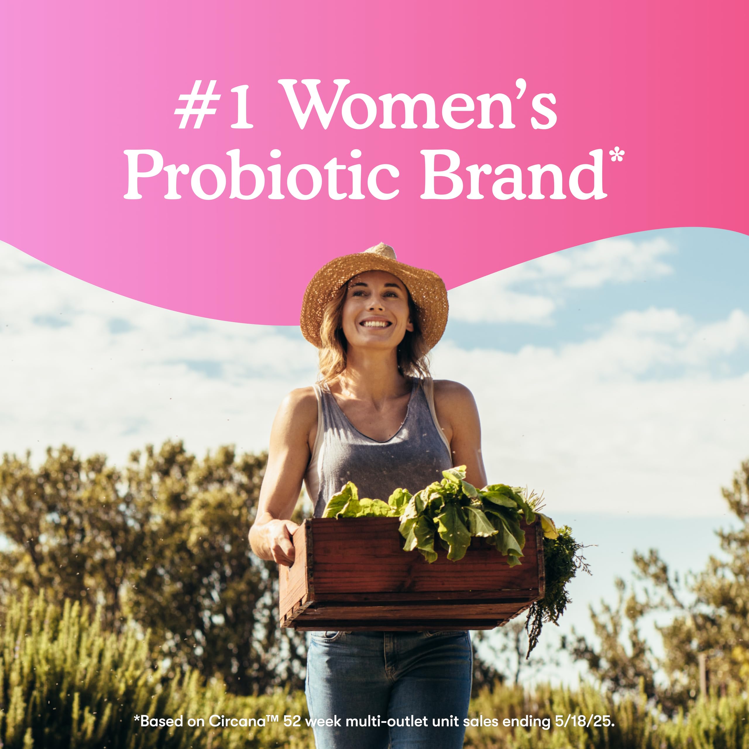 Close-up of RAW Probiotics for Women capsules
