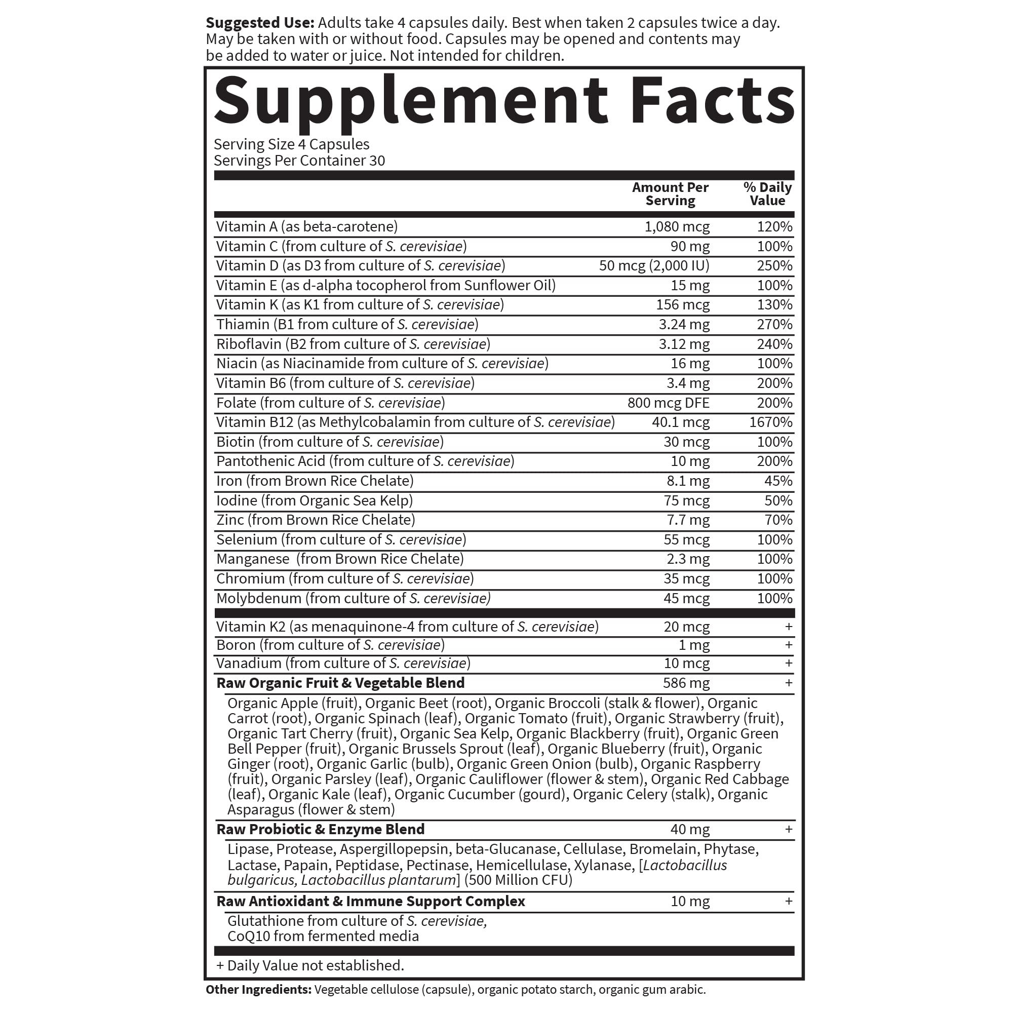 Icons for Non-GMO, Gluten Free and Kosher certifications on packaging