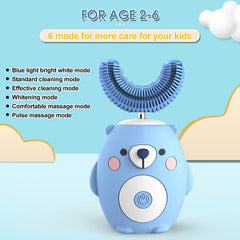 Cartoon modeling blue GASLIKE toothbrush design