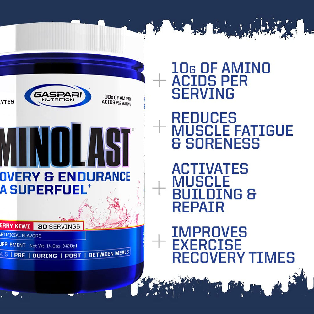 Gaspari AminoLast ingredients panel