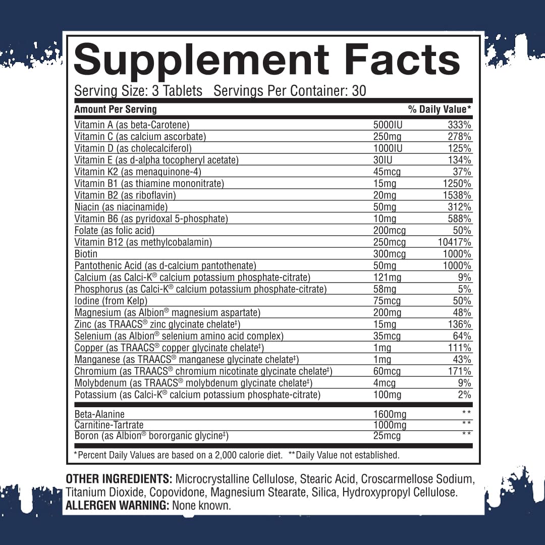 Gaspari Anavite bottle label close-up