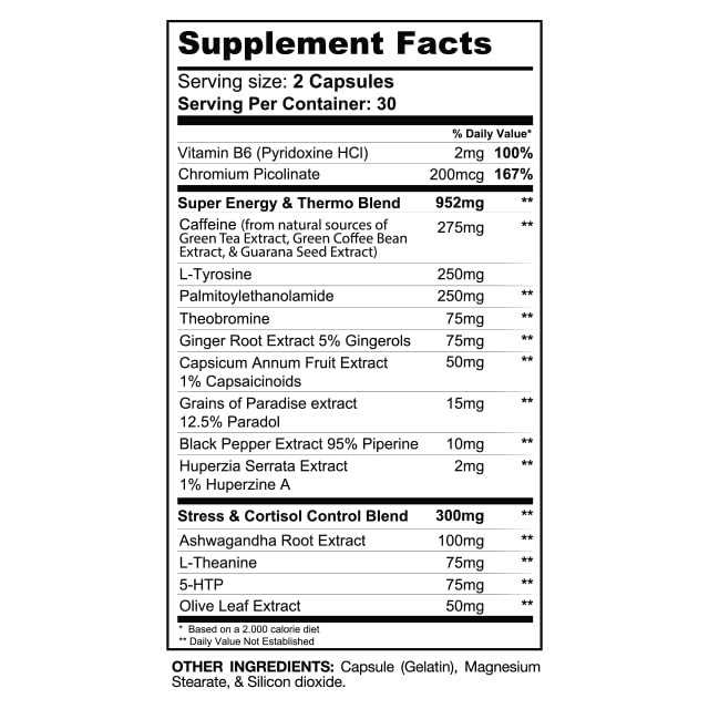 DTN8 energy and focus capsules