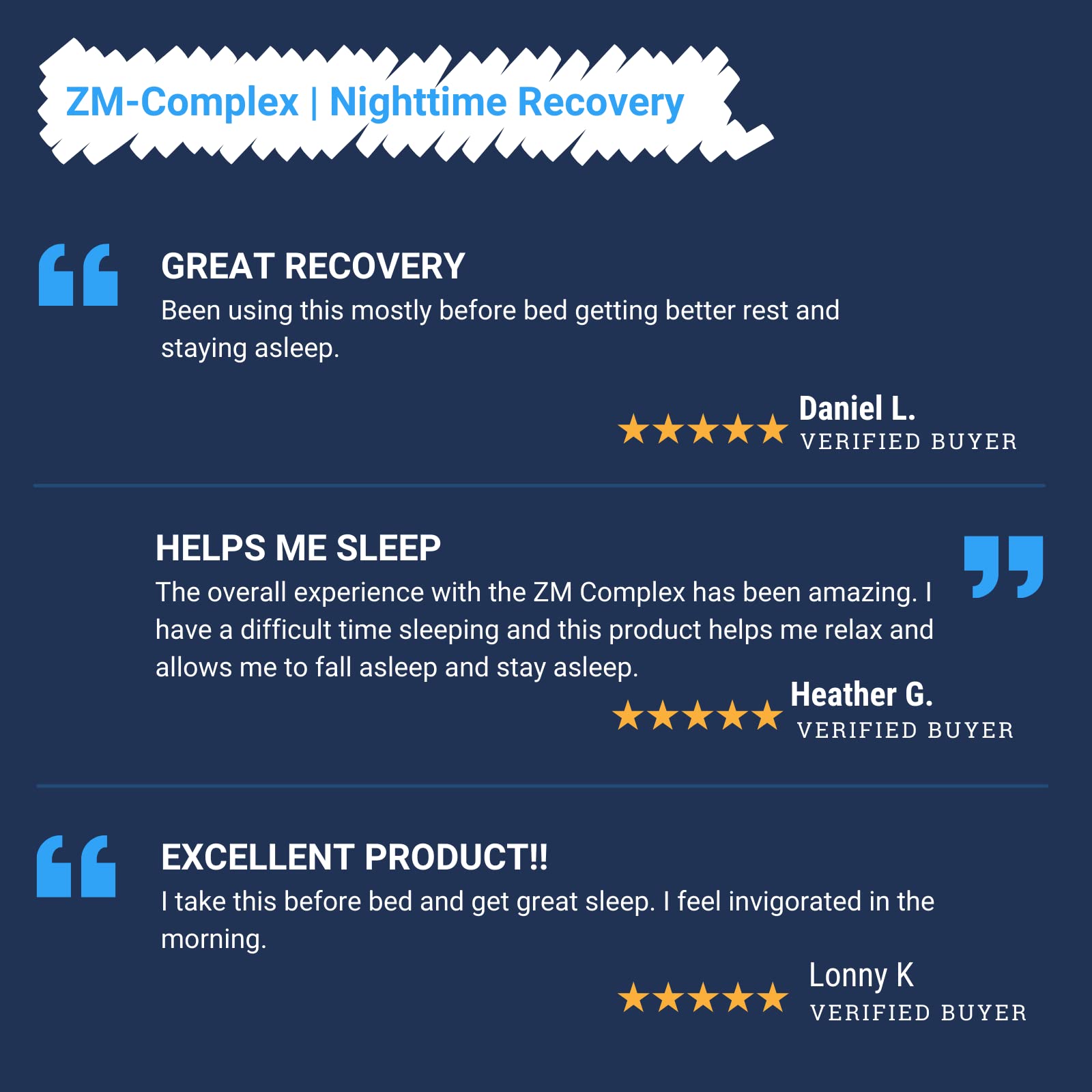 Lifestyle image illustrating sleep, recovery, and ZM-Complex