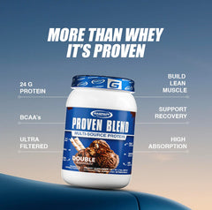 Beef protein isolate close-up label