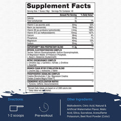 Gaspari SuperPump MAX preworkout mix in glass shows sustained energy potential