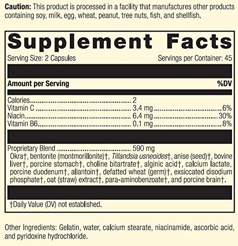 Icons representing Vitamin C, Niacin, and Vitamin B6 nutrients