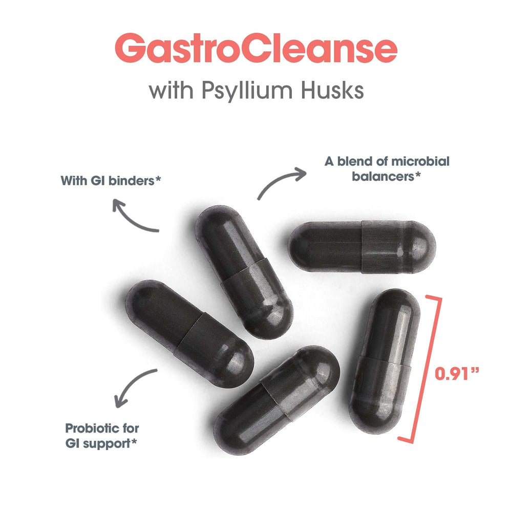 Chlorophyll, magnesium and vitamin C ingredients in Gastro Cleanse