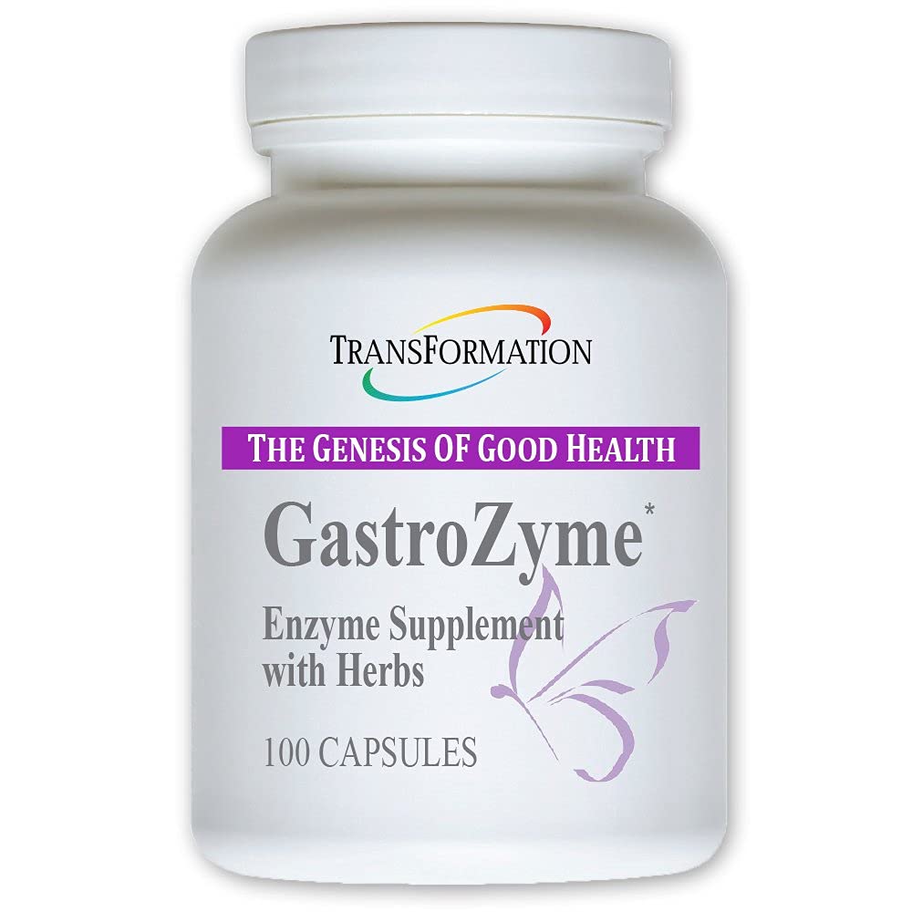 Hero image of GastroZyme Digestive Supplement bottle