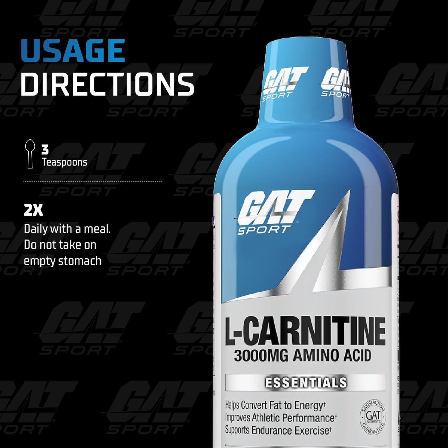 Blue Raspberry flavor L-Carnitine Liquid bottle with label