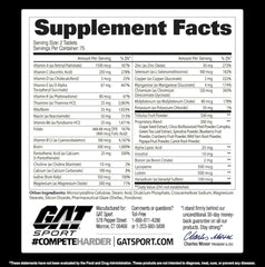 Capsules from GAT SPORT Men's Multi + Test bottle