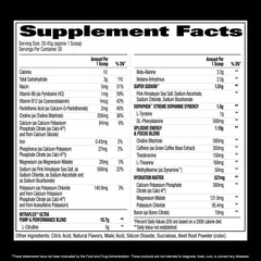 GAT SPORT Nitraflex Ultra ingredient panel highlighting L-Citrulline and caffeine for performance.