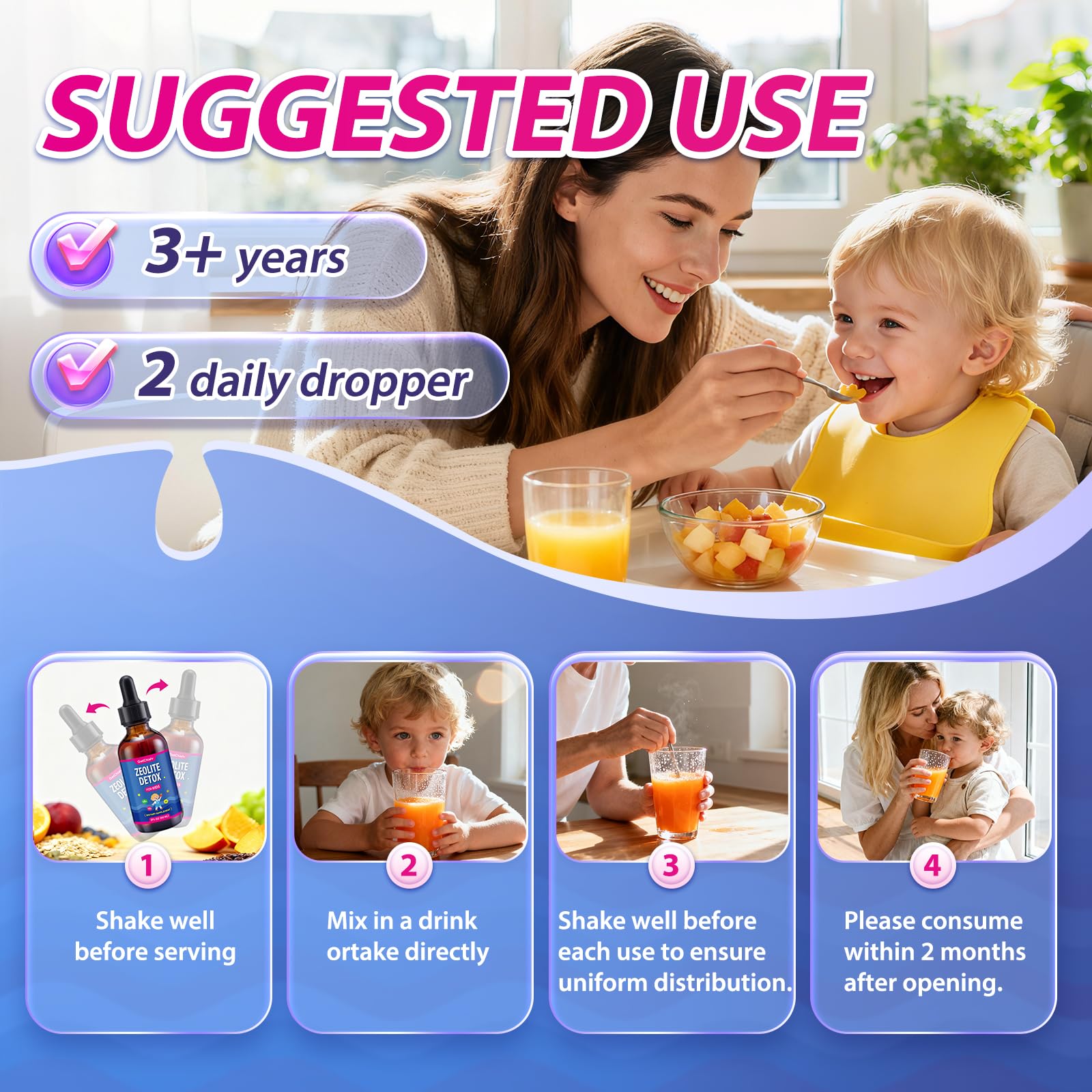 Suitable for children ages 3 and up