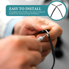 Eyeglasses arms replacement part ready to install