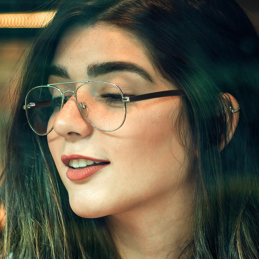 Nine-piece replacement arms and tips for eyewear repair