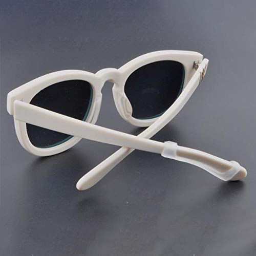 GBSTORE 2 pairs Brown silicone eyeglass ear cushions