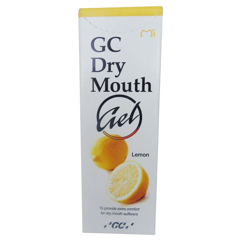 GC Dry Mouth Gel Lemon Flavor 40g - packaging