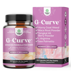 G-Curve Breast and Butt Enhancer Pills bottle front view
