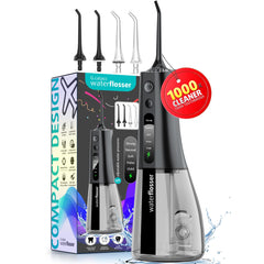 G.CATACC Kids Water Flosser with 300ml tank and USB-C charging