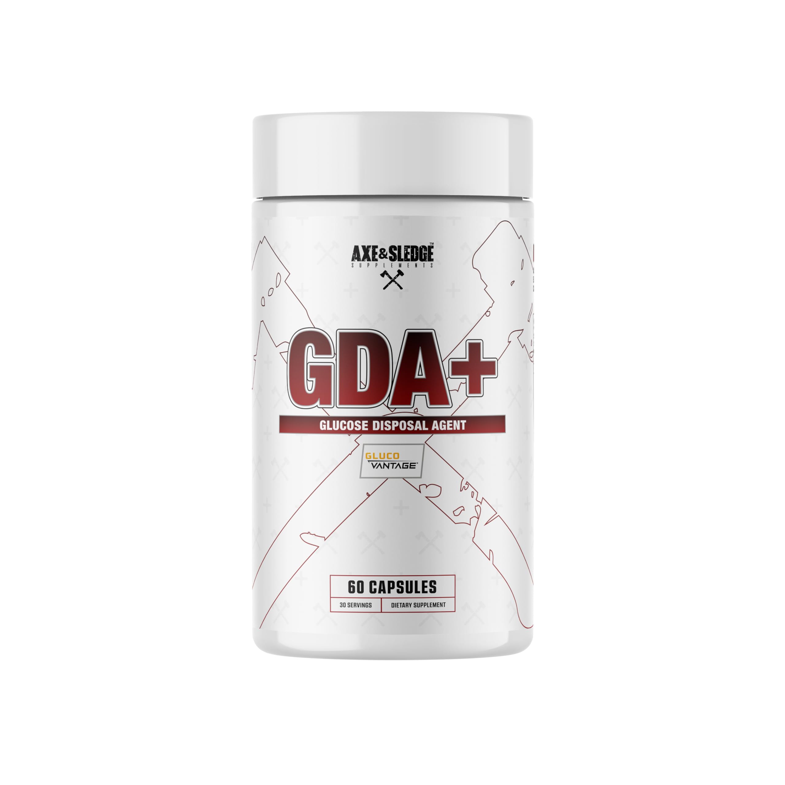Axe & Sledge GDA+ product label