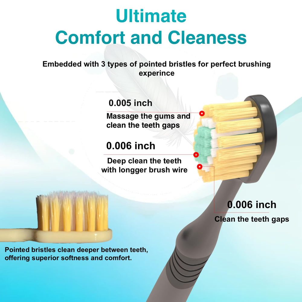 U-shaped electric toothbrush suitable for adults and kids