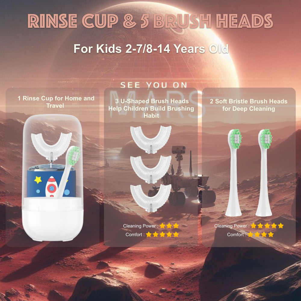 IPX7 waterproof design and washable body for easy cleaning