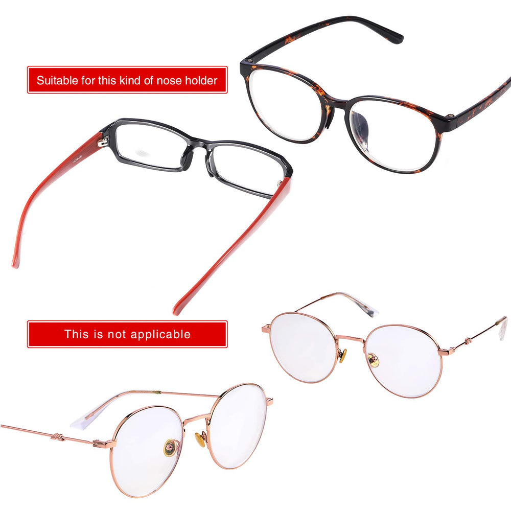 Gejoy foam nose pads 1.6x0.8 cm thickness 1mm - black