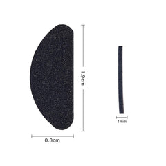 Gejoy foam nose pads attached to a plastic frame glasses