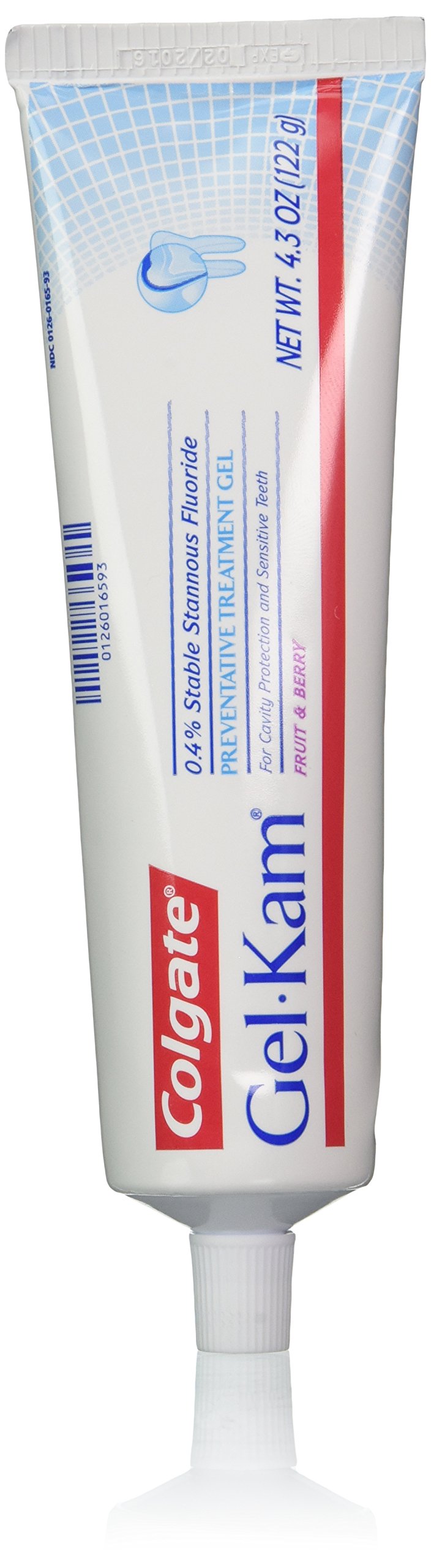 Gel-Kam Fluoride Preventative Treatment Gel, Fruit & Berry Flavor, 4.3 oz