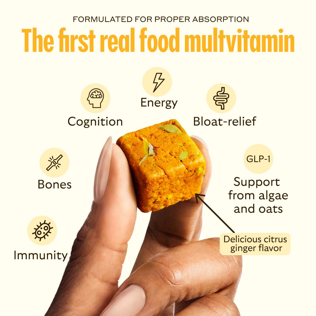 Close-up shot of GEM Daily Energy Bite texture