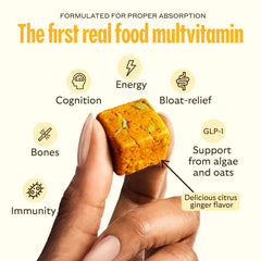 Close-up shot of GEM Daily Energy Bite texture