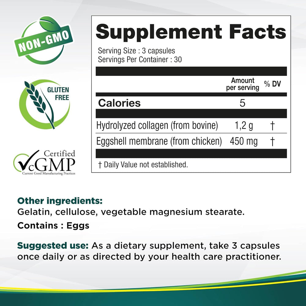 Packaging and ingredients of Genacol Joint & Mobility