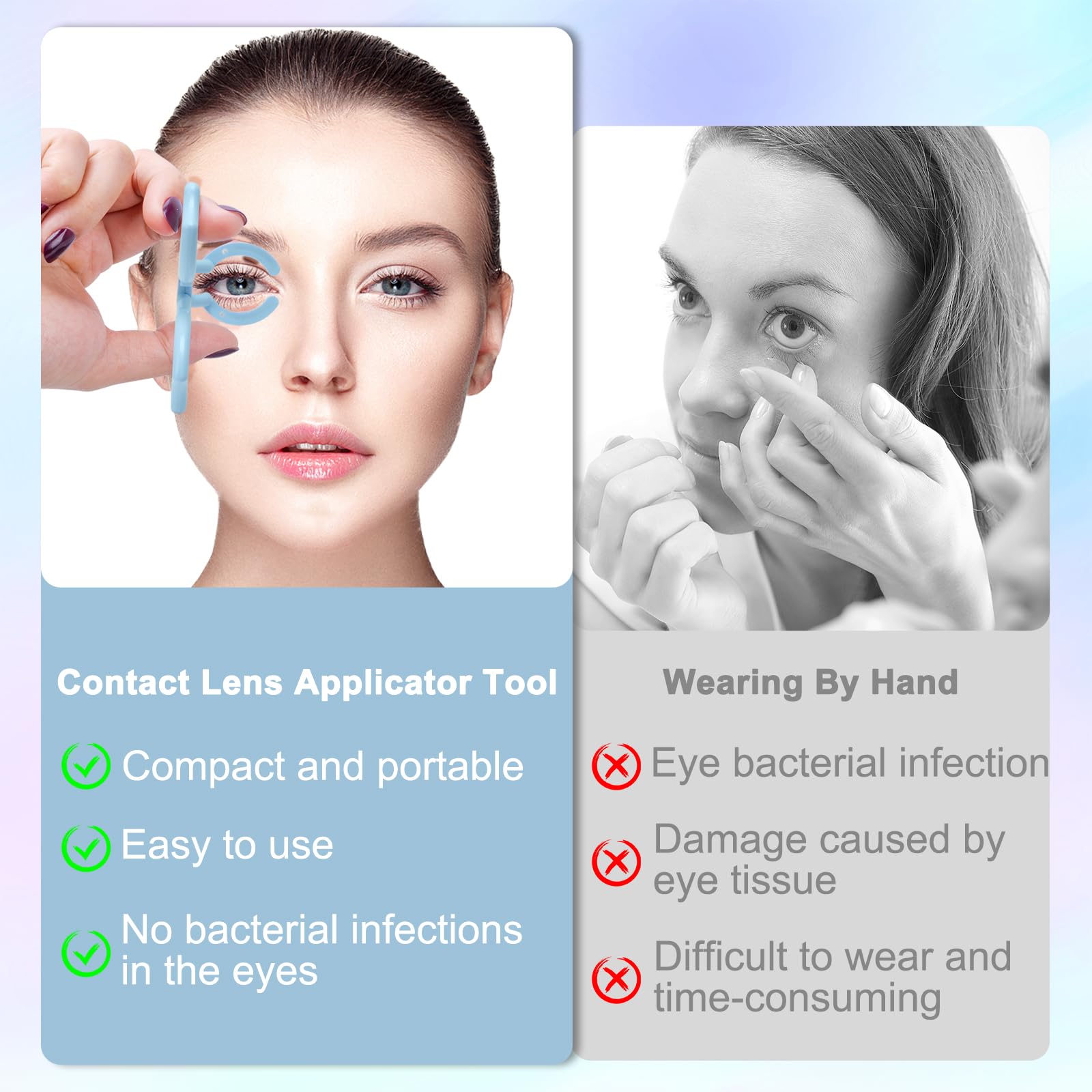 User-friendly handle and simple operation illustration