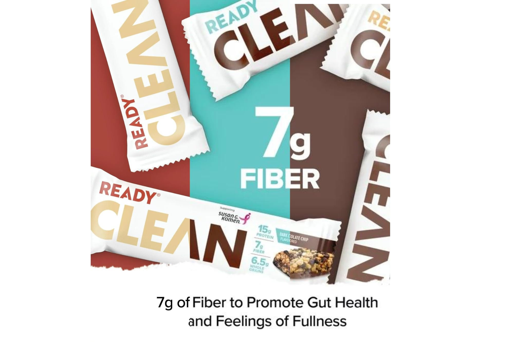 Generic Ready Clean Protein Bars case-pack ships securely for three-case orders.