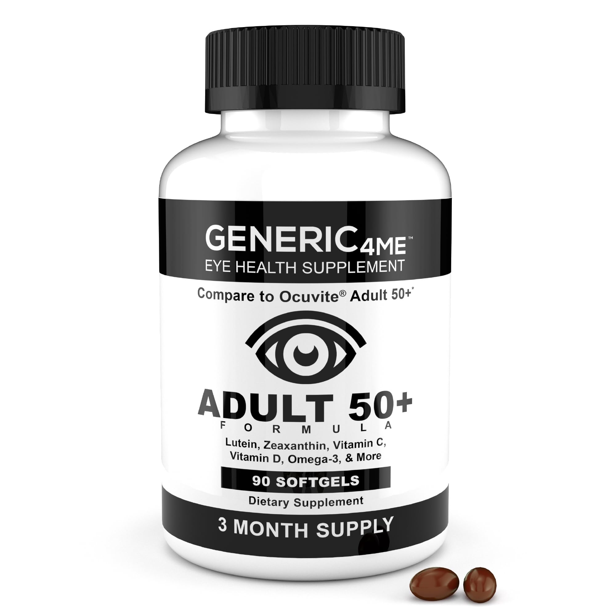 Generic4ME 50+ Eye Health Formula bottle