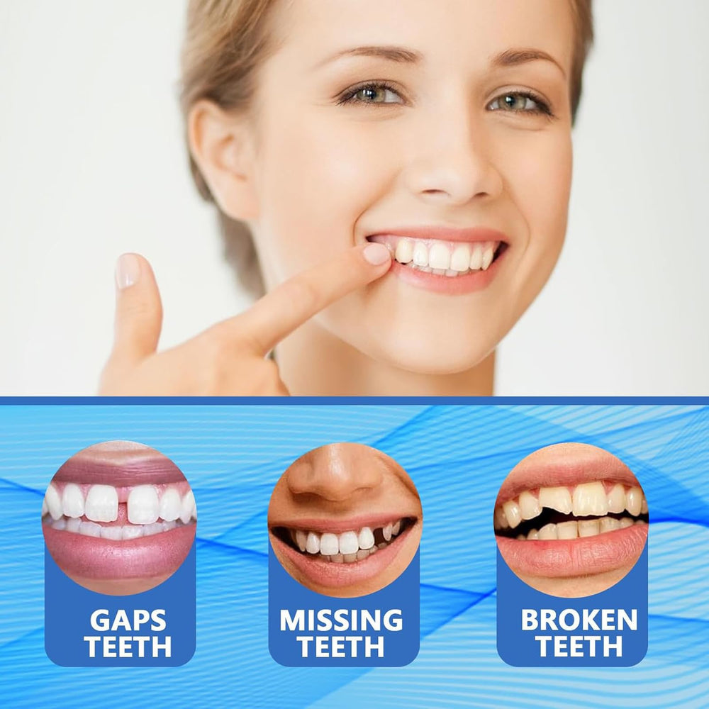 50 g dental adhesive included with dentures