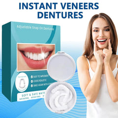 Lifelike tooth shades and gum tones